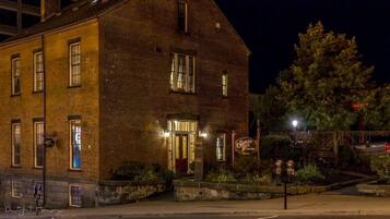 Front of property – evening/night