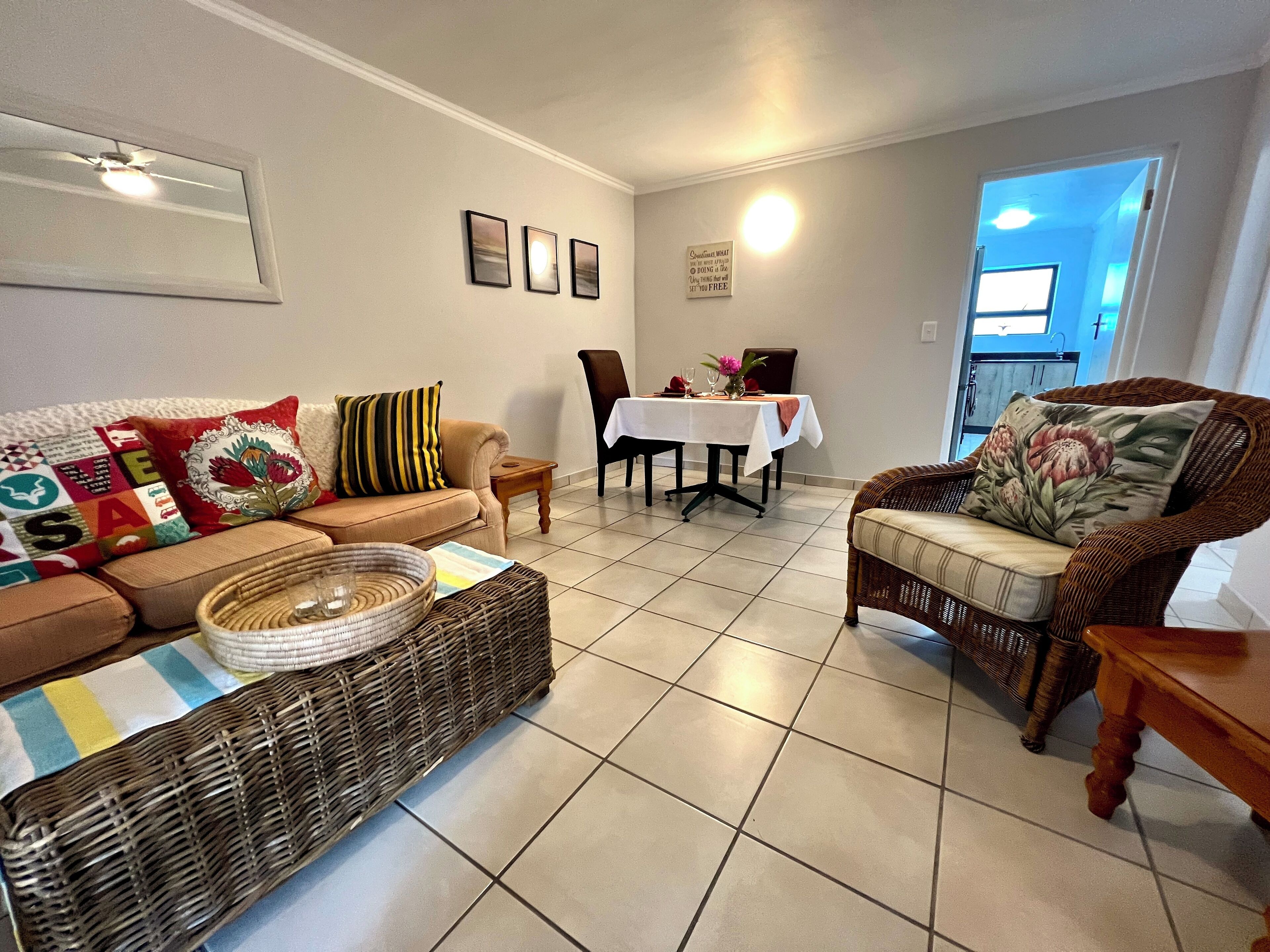 Superior Twin Room, 1 Bedroom, Kitchen, Garden Area | Living area | 32-inch LCD TV with satellite channels, TV, streaming services