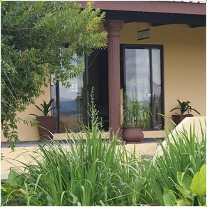Fachada da propriedade