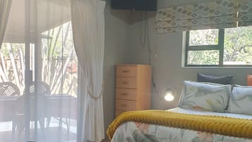 Studio Confort, 1 lit double, non-fumeurs, vue jardin | Literie de qualité supérieure, couette en duvet d'oie