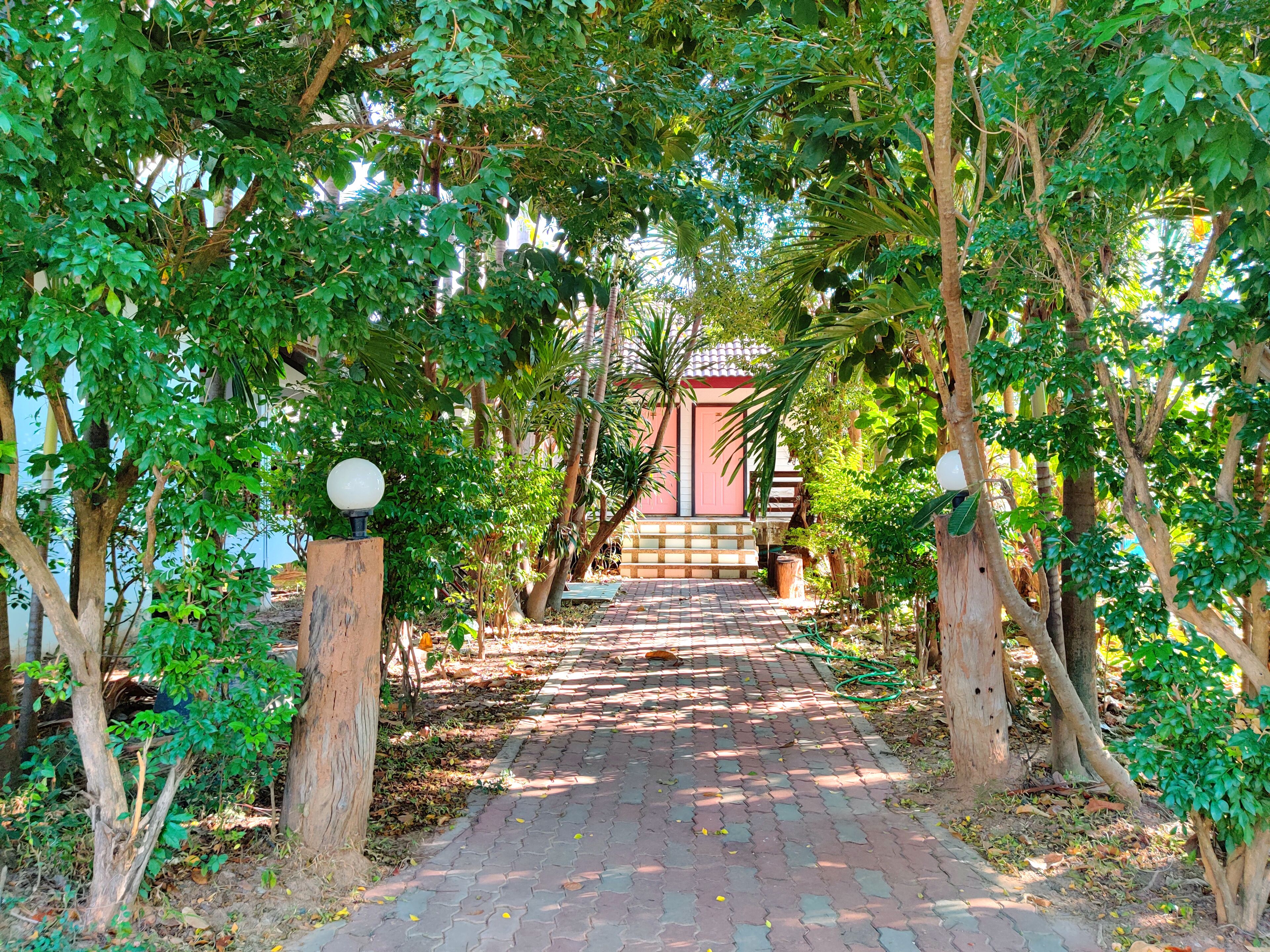 Fachada de la propiedad