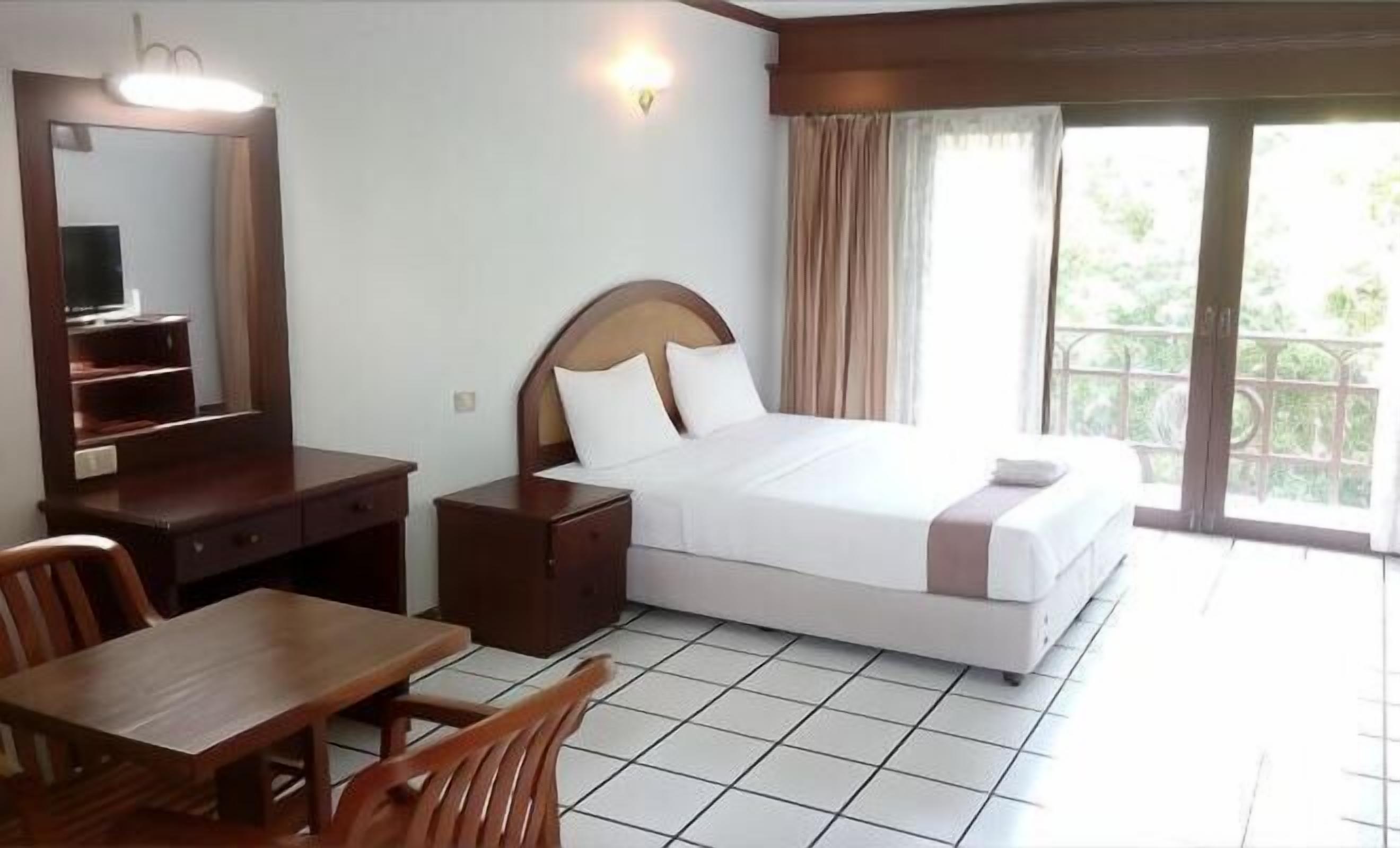 Skrivebord, ekstrasenger (mot et tillegg), wi-fi (inkludert) og sengetøy