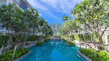 Udendørs pool, liggestole