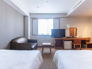 Habitación Deluxe con 2 camas individuales, no fumadores | Escritorio, espacio para trabajar con un portátil, wifi gratis