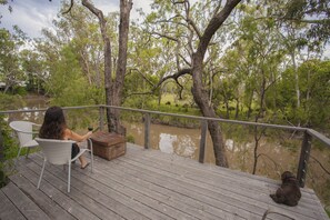 Waterfront Cottage  | Terrace/patio - The Laurels of Chinchilla (Chinchilla)
