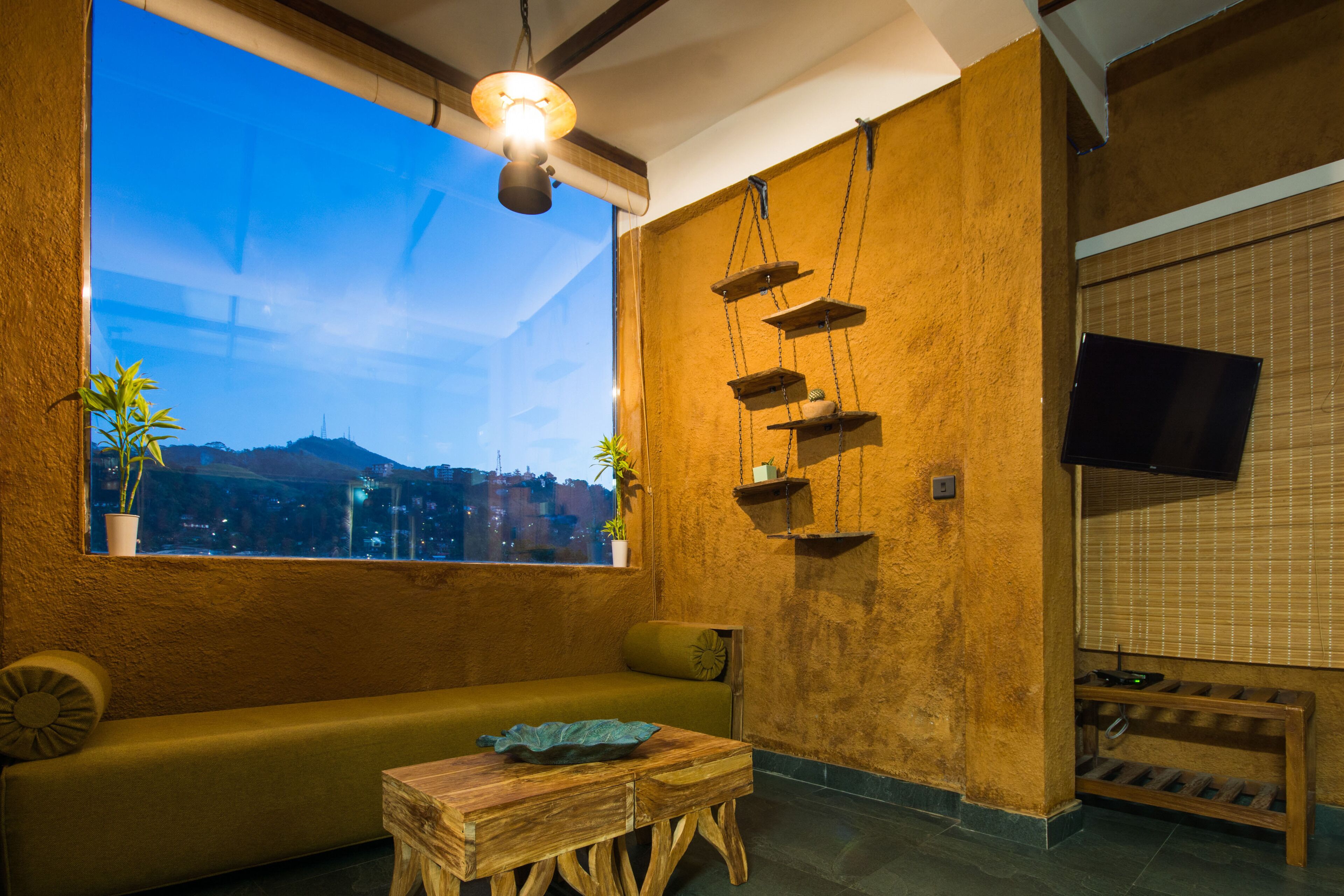 Deluxe tweepersoonskamer | Uitzicht op de bergen