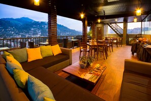 Sala de estar en el lobby