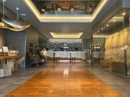Reception. Hotel Global View Niigata