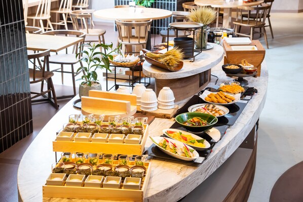 Breakfast served - Hotel Global View Niigata (Niigata)