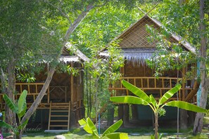 Bamboo Bungalow Fan Room | Front of property