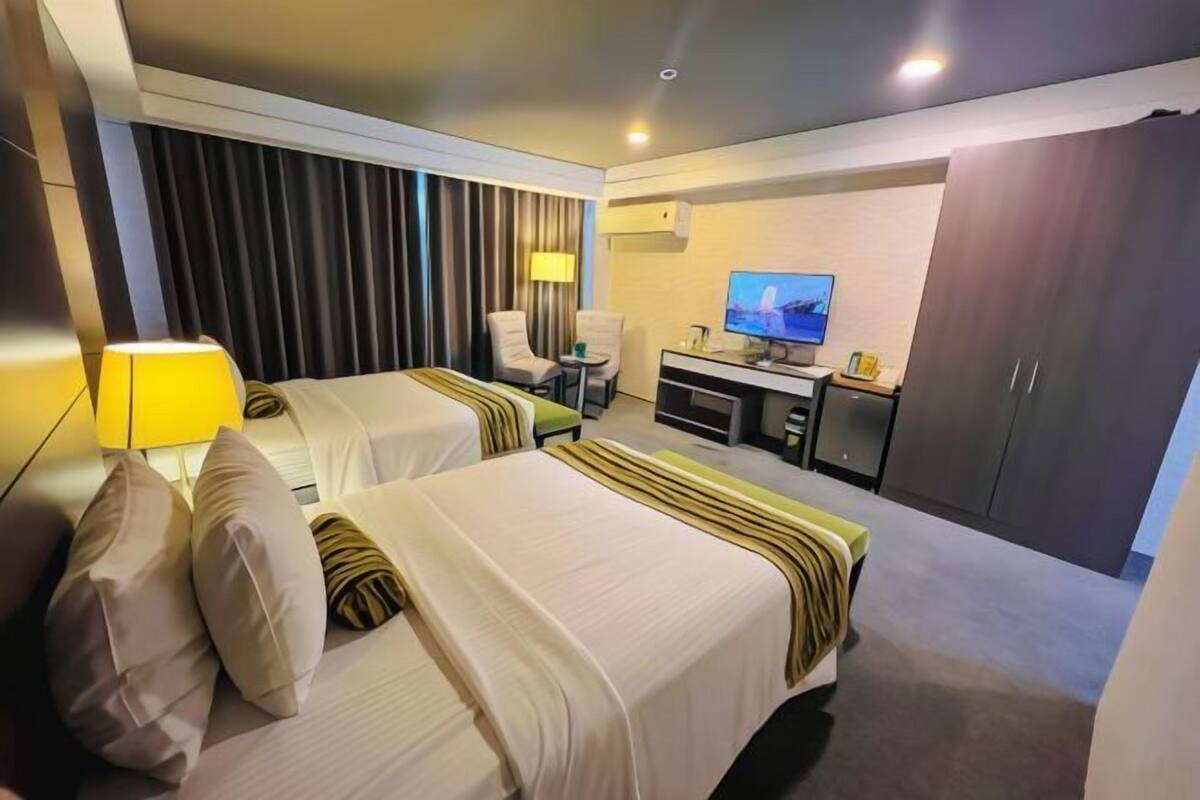 In-room safe, desk, iron/ironing board (on request), free WiFi