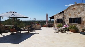 Terrace/patio - Lichiantidde Home & Breakfast (Ostuni)