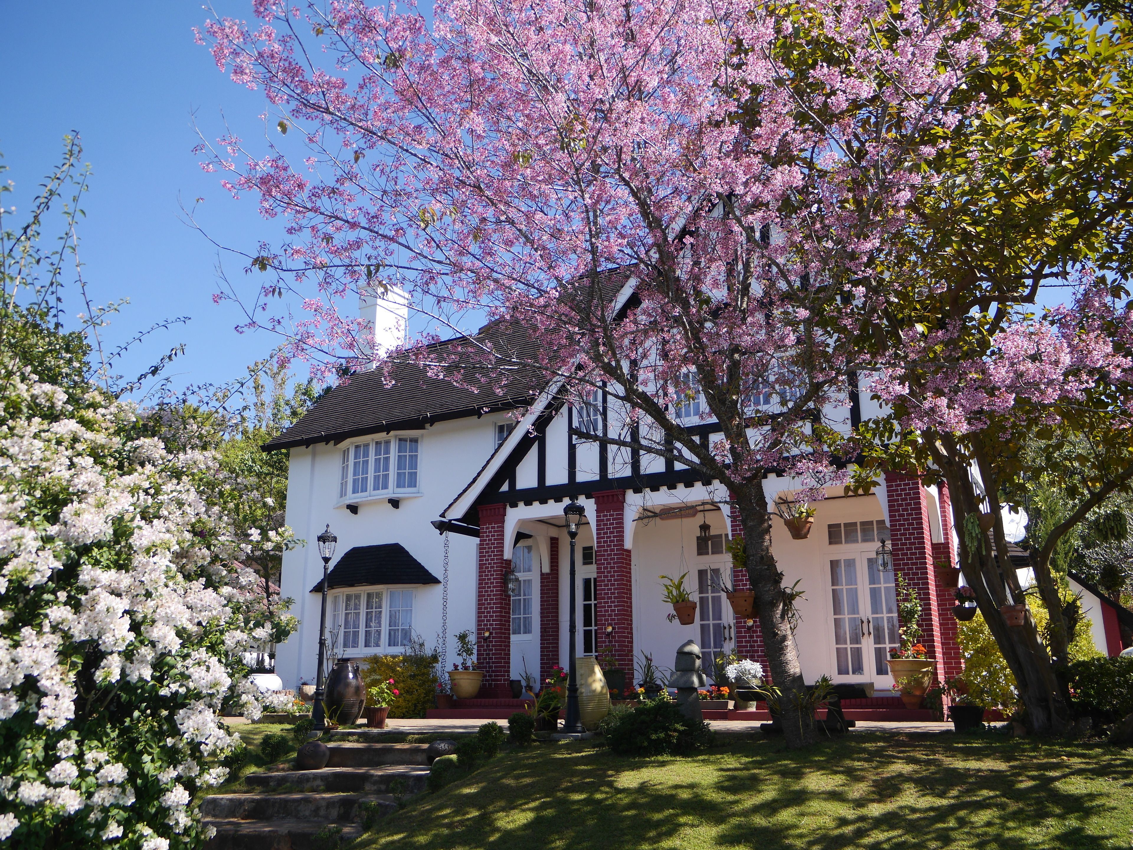 Fassade der Unterkunft