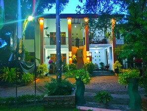 Façade de l’hébergement