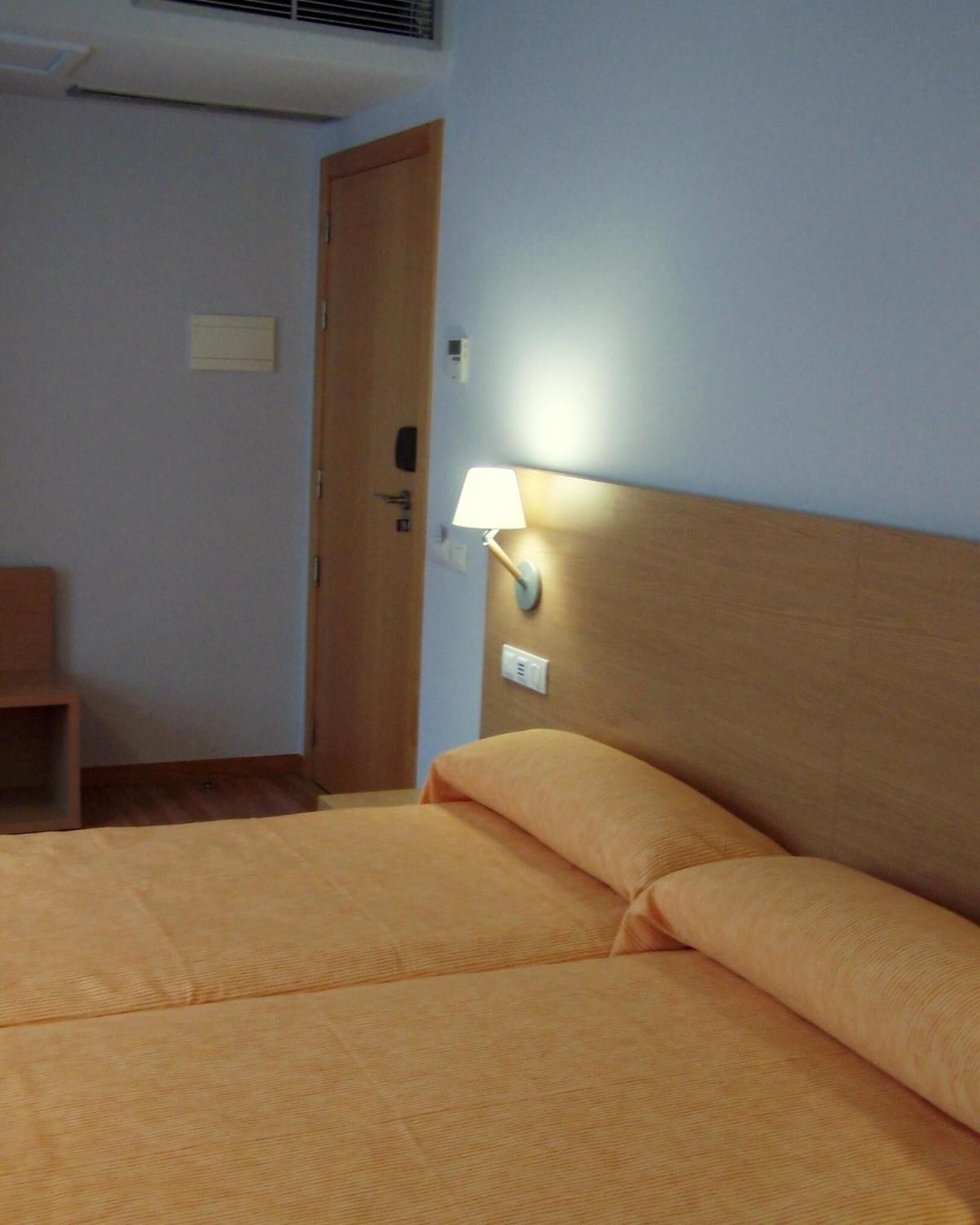 1 bedroom, desk, laptop workspace, blackout curtains