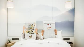 雙人房 | 免費迷你吧、客房內保險箱、書桌、遮光布/窗簾