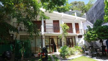 Fassade der Unterkunft