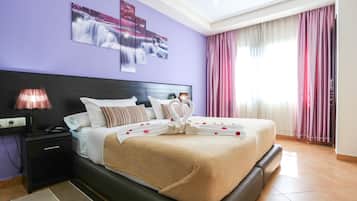 Suíte standard | Roupas de cama premium, cortinas blackout, quartos à prova de som