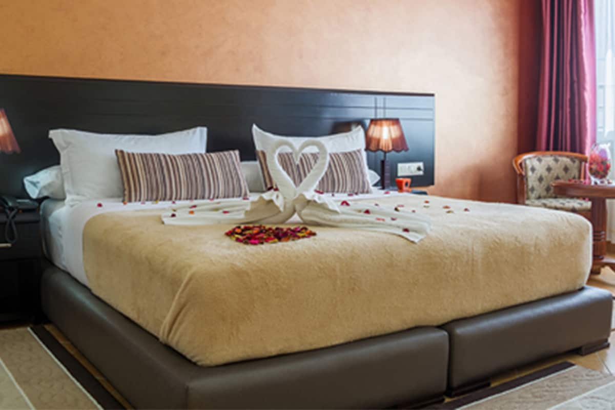 1 slaapkamer, luxe beddengoed, verduisterende gordijnen