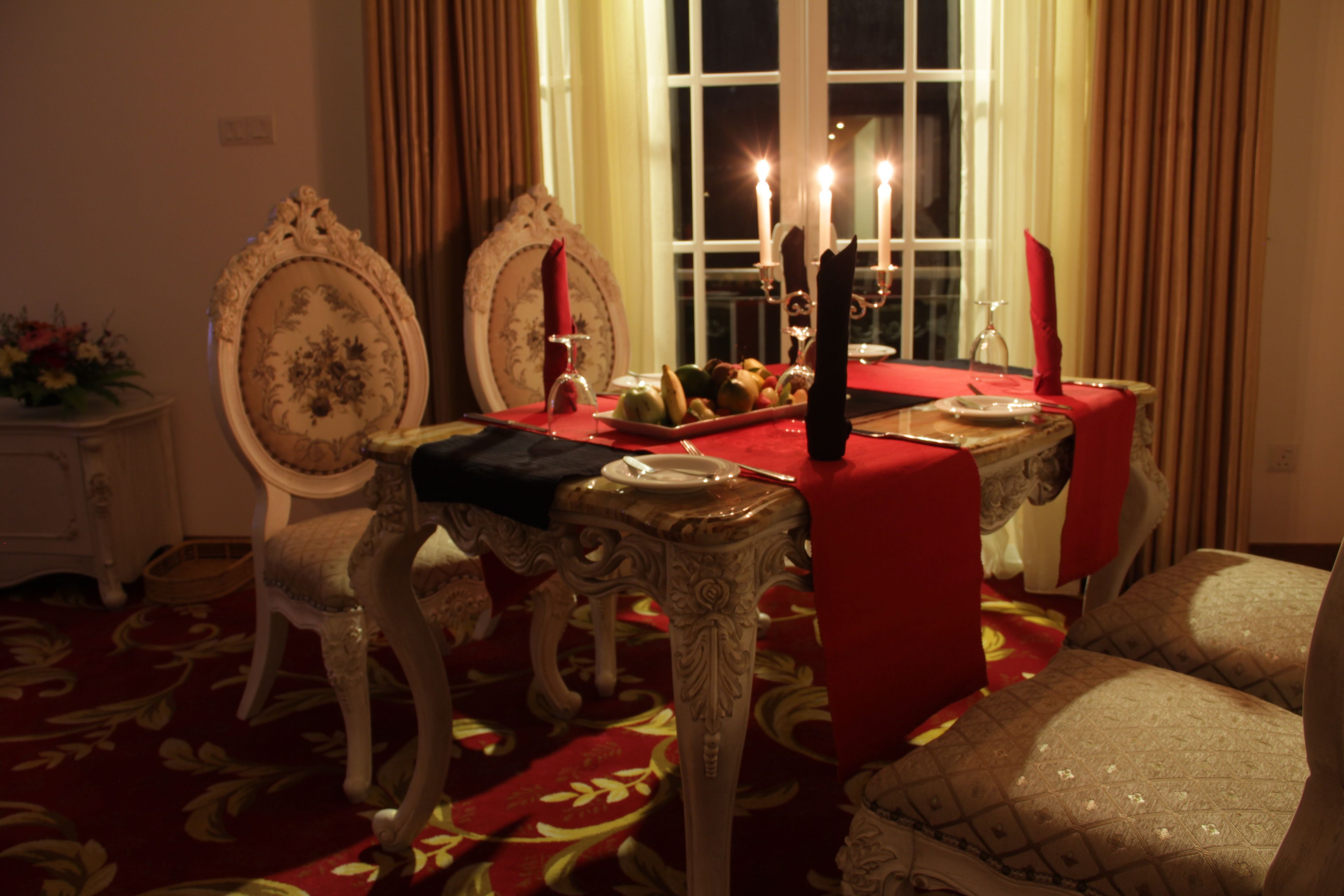 In-room dining