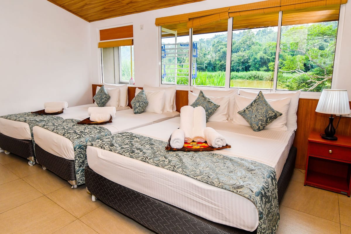 Cottage Grand, 1 phòng ngủ, bếp, quang cảnh vườn | 8 phòng ngủ, bộ trải giường bằng vải cotton Ai Cập 