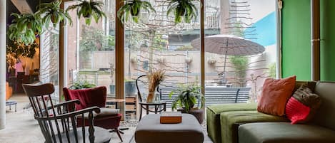 Lobby sitting area