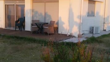 Vila, 2 quartos, vista para o mar (Alexandros) | Terraço/pátio