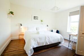 Hypo-allergenic bedding, desk, soundproofing, iron/ironing board