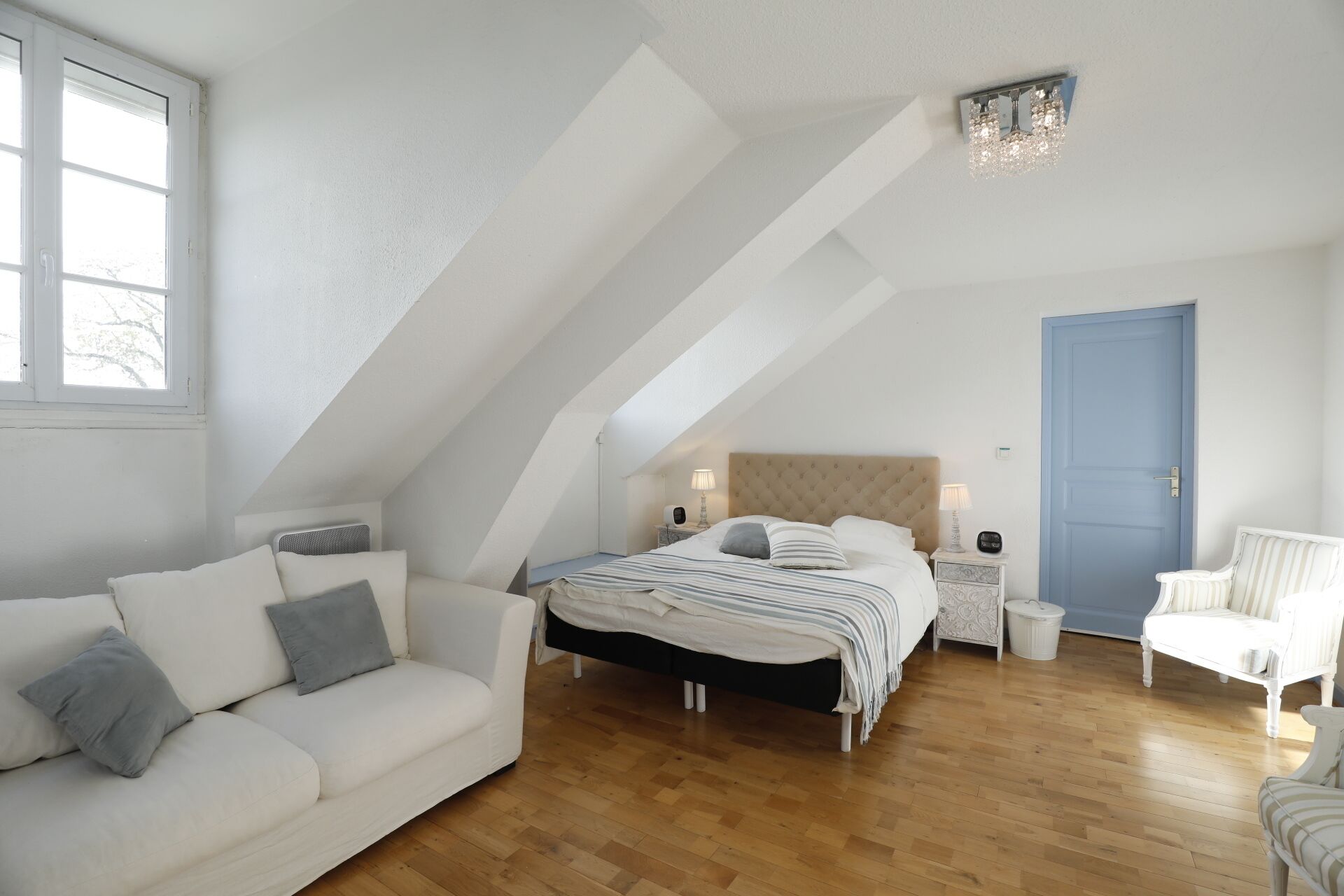 Suite Deluxe, 2 habitaciones, 2 baños, vista al parque | Cunas, wifi gratis y ropa de cama 