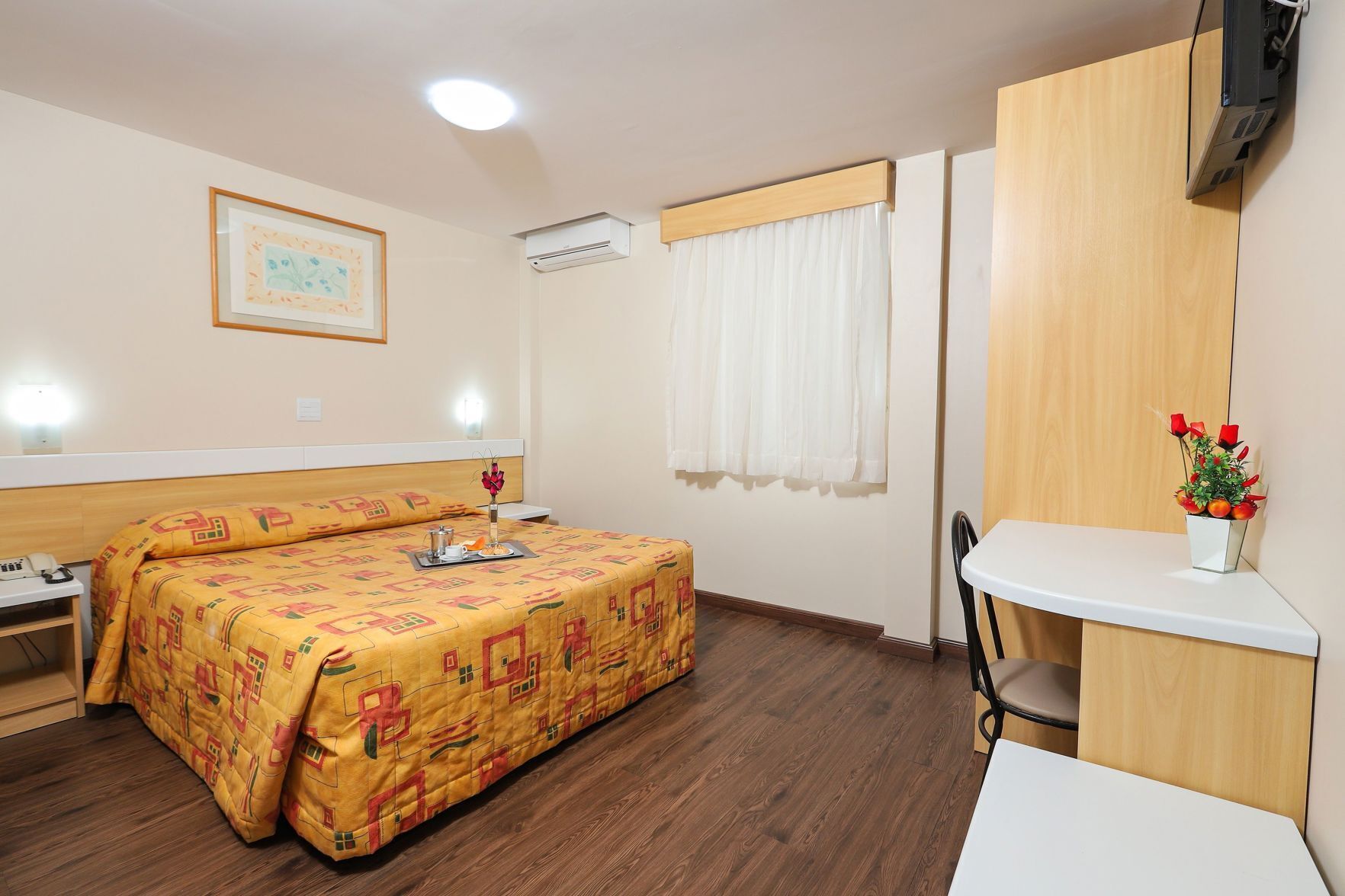 Minibar, desk, blackout curtains, free WiFi