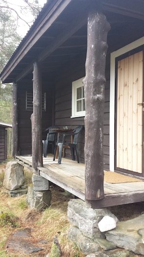 Junior Cabin, Multiple Beds | Terrace/patio