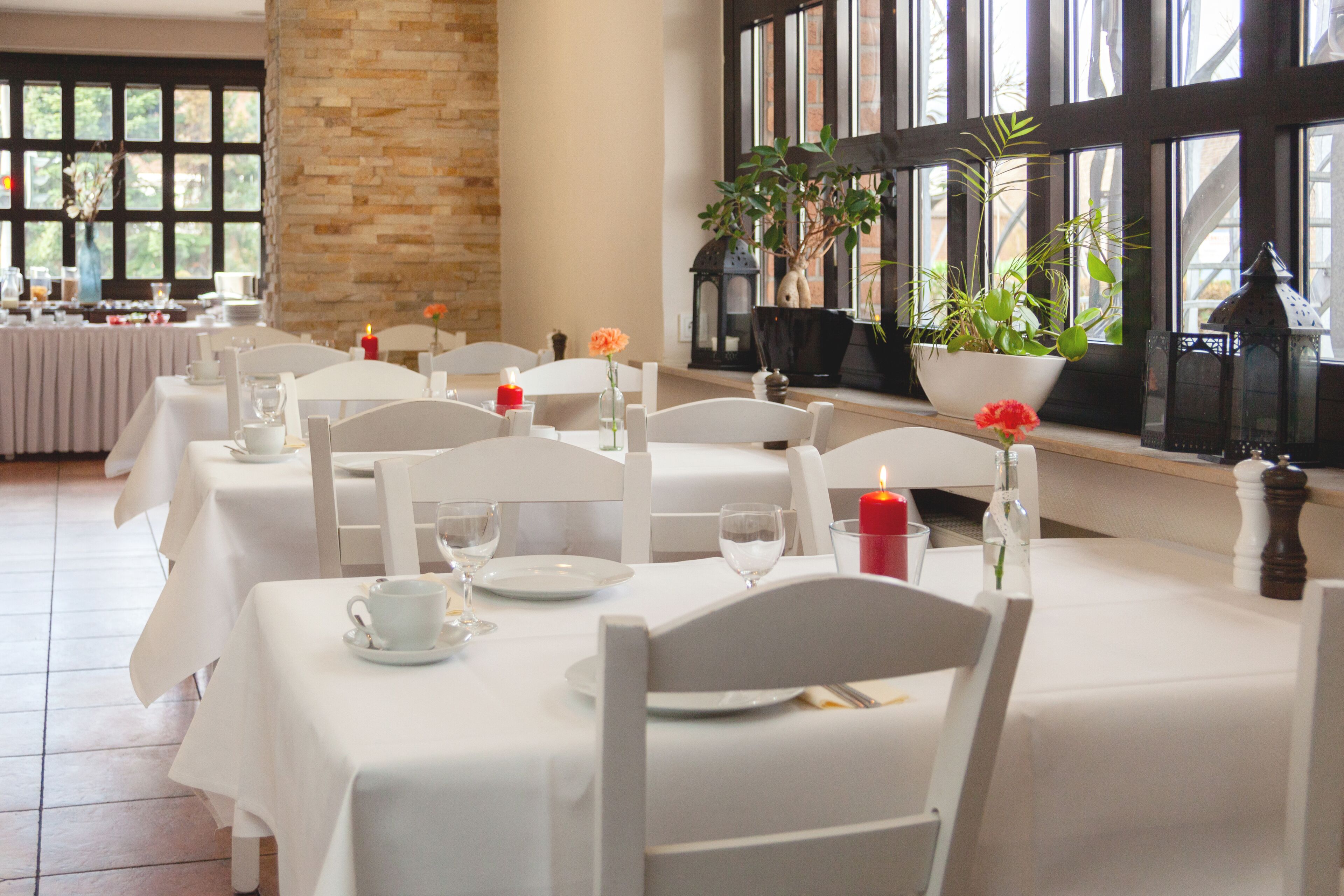 daily buffet breakfast (eur 14.50 per person)