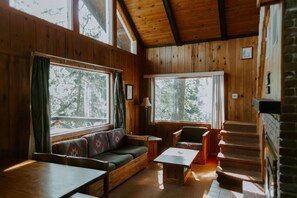 Cabin dành cho gia đình, 2 phòng ngủ | Khu phòng khách