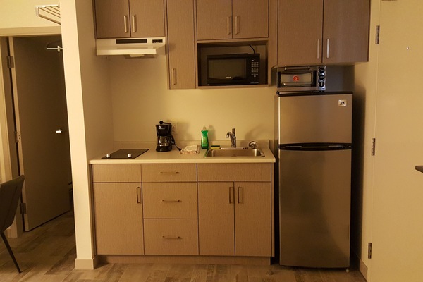 New Single Studio | Individually decorated, individually furnished, desk, blackout drapes