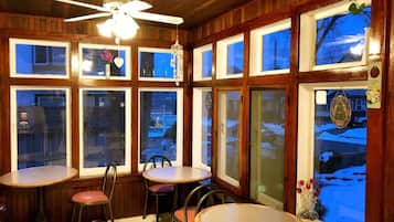Free daily full breakfast