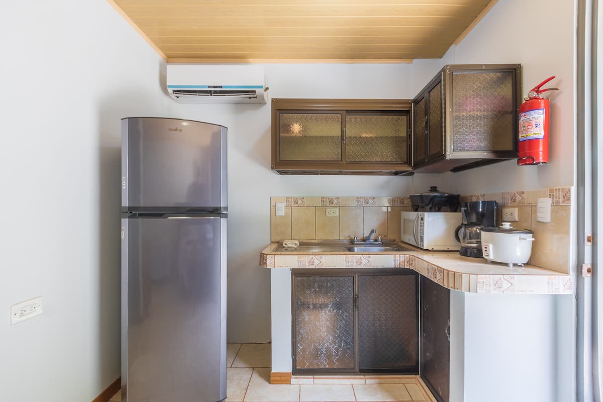 family room | private kitchen | fridge