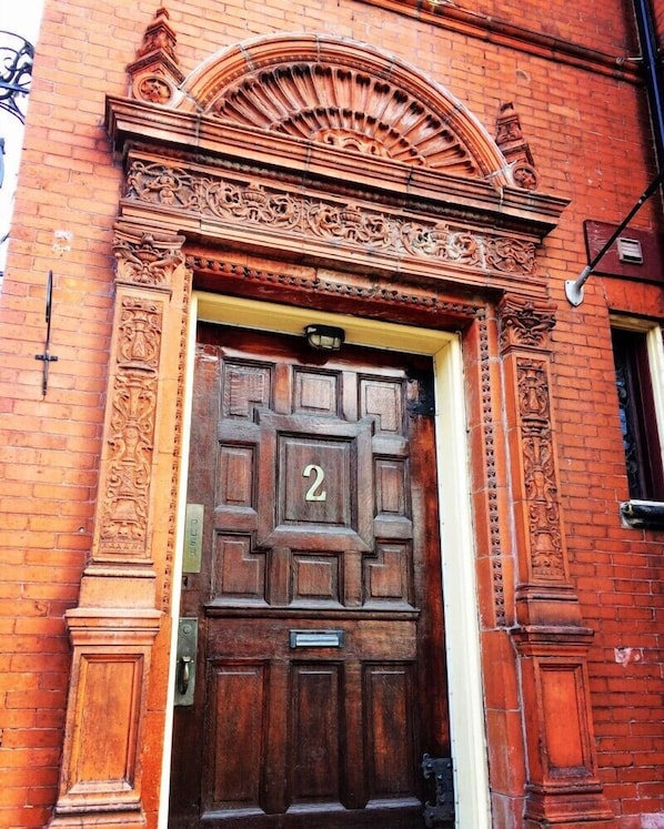 Entrée de l’hébergement 