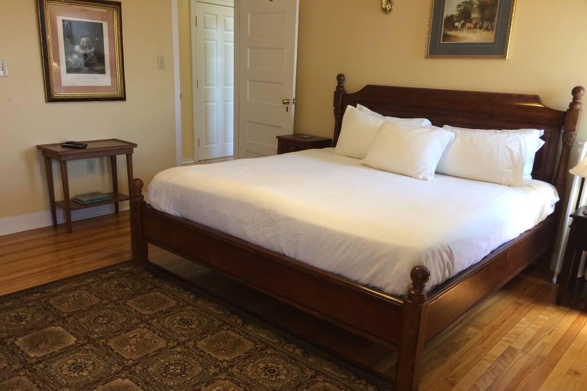 Executive suite, 1 kingsize bed | Een strijkplank/strijkijzer, gratis babybedden, gratis extra bedden