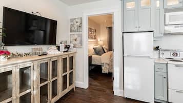 #8 Duffield Cottage | Living area | 36-inch flat-screen TV with digital channels, DVD player