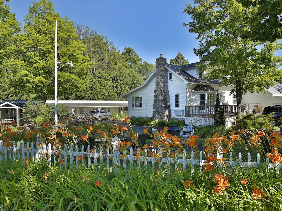 Fassade der Unterkunft