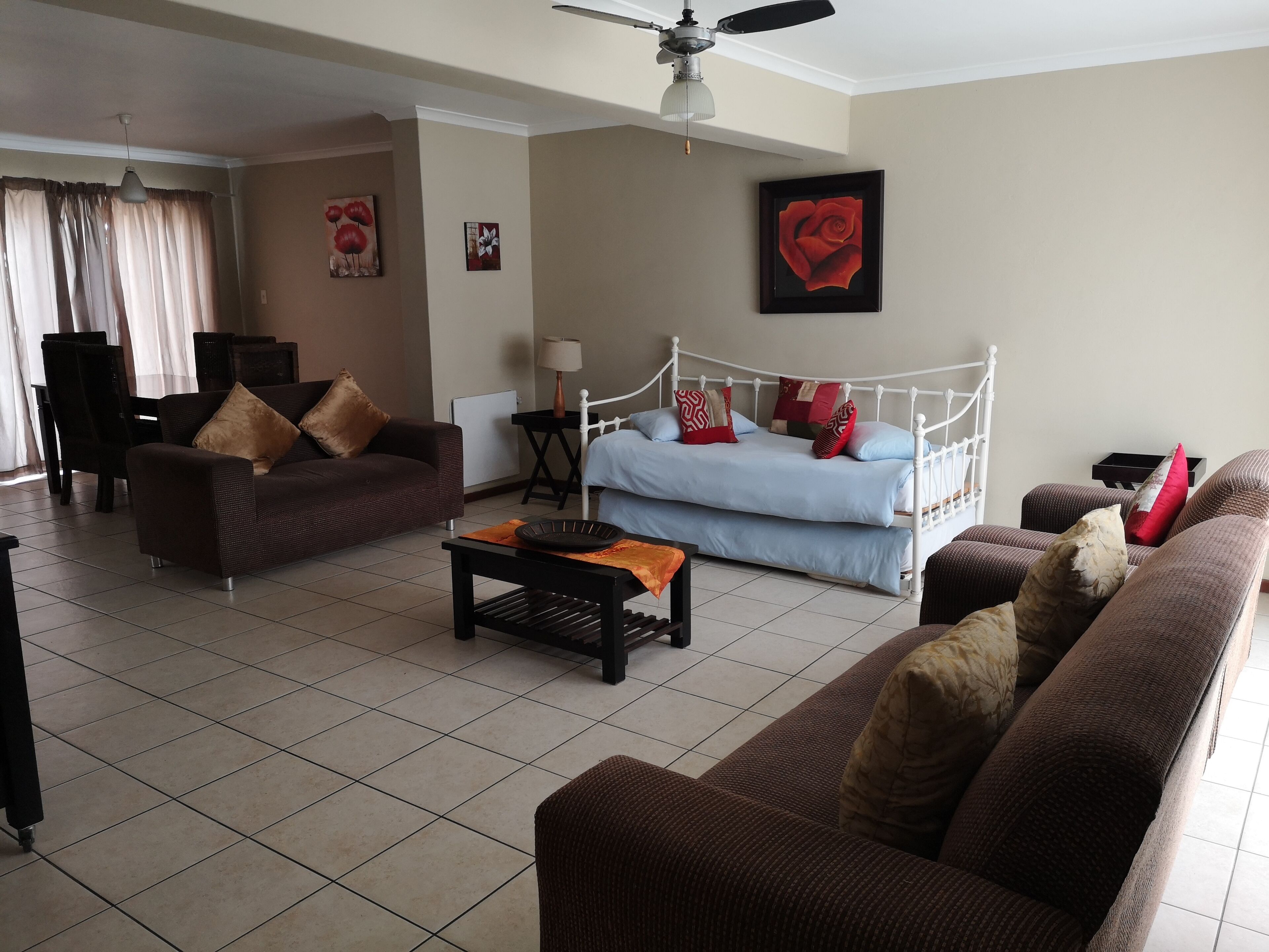 standard house, 3 bedrooms | living area | flat-screen tv