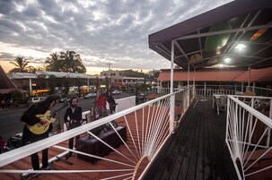 Sala de estar en el lobby