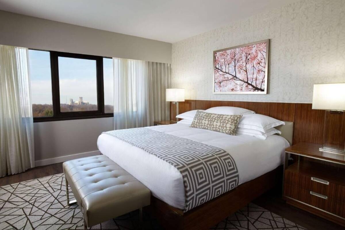 1 habitación, ropa de cama de alta calidad y camas con pillow-top