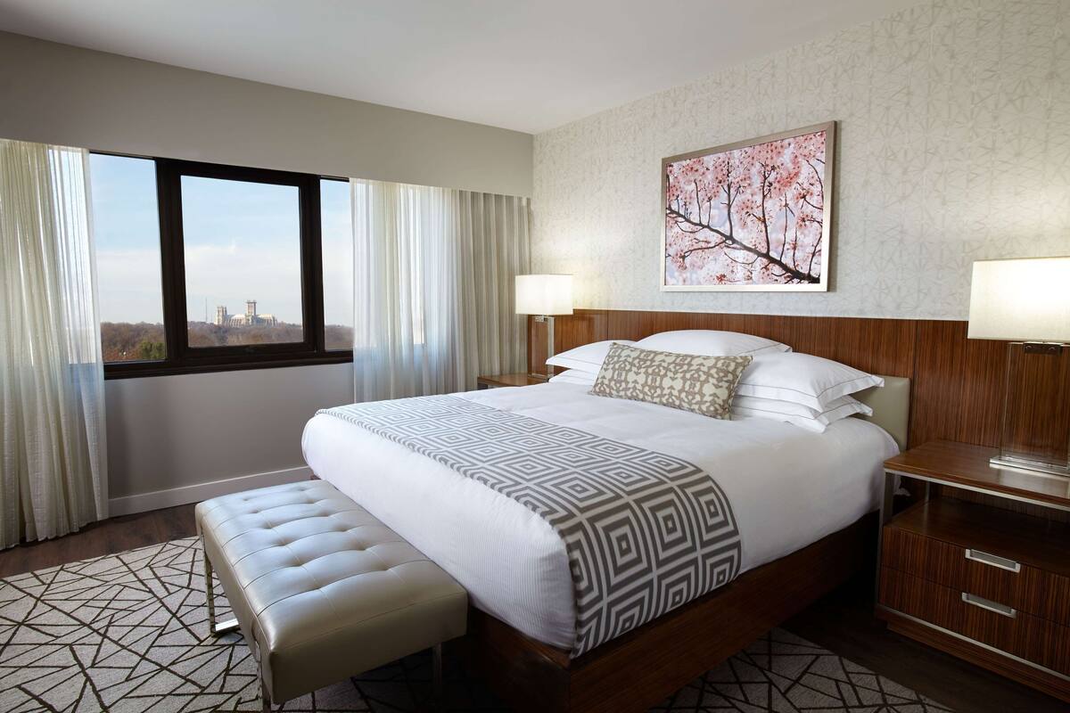 1 habitación, ropa de cama de alta calidad y camas con pillow-top