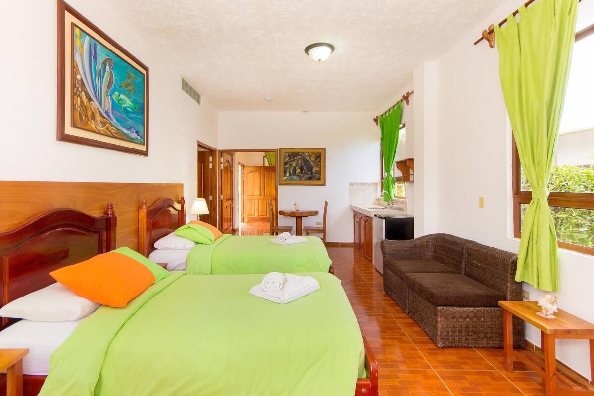 1 habitación, cubrecamas y colchones Tempur-Pedic