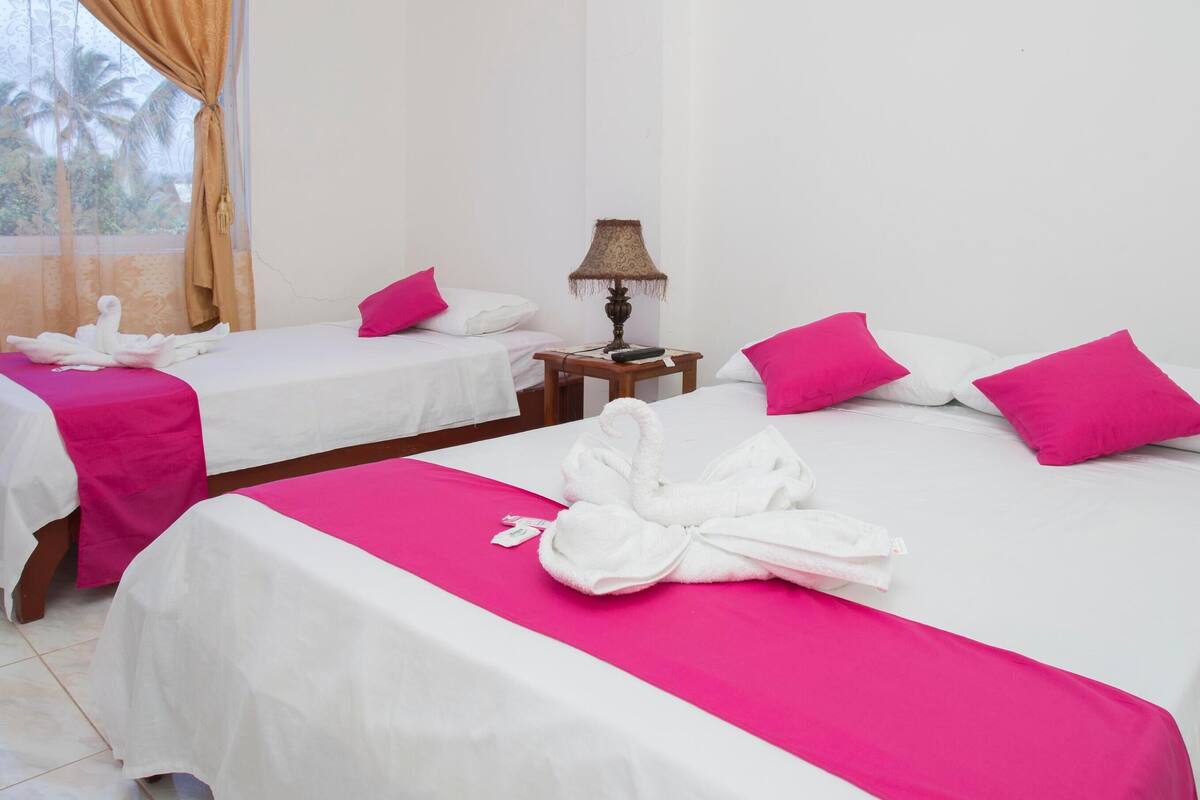Free WiFi, bed sheets