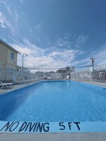 Seasonal outdoor pool