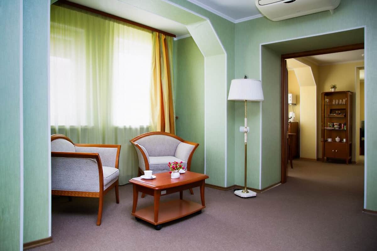 Comfort Apartment | 1 bilik tidur, bar mini, peti besi dalam bilik, meja