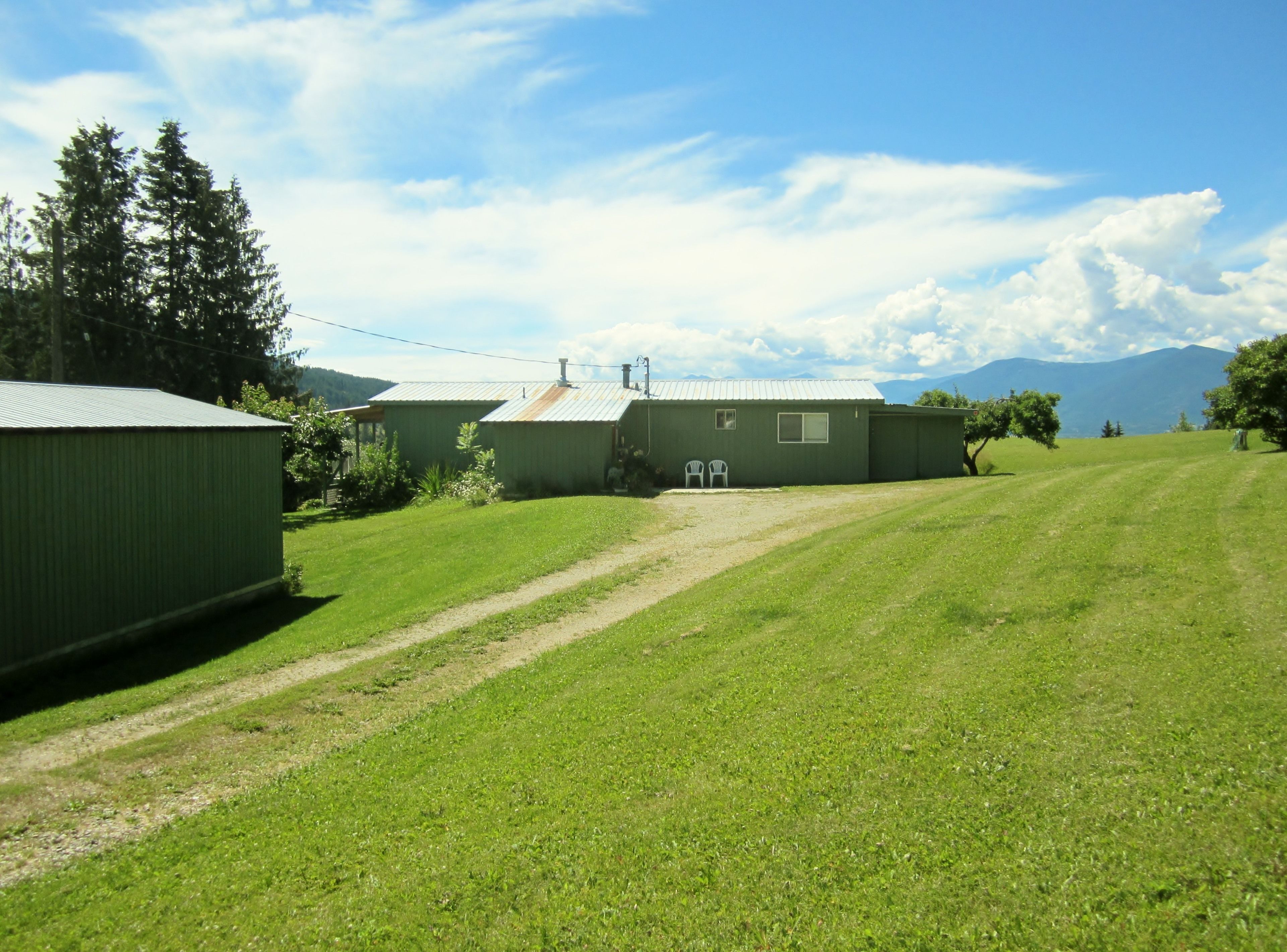 Entrada de la propiedad