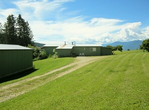 Entrada de la propiedad